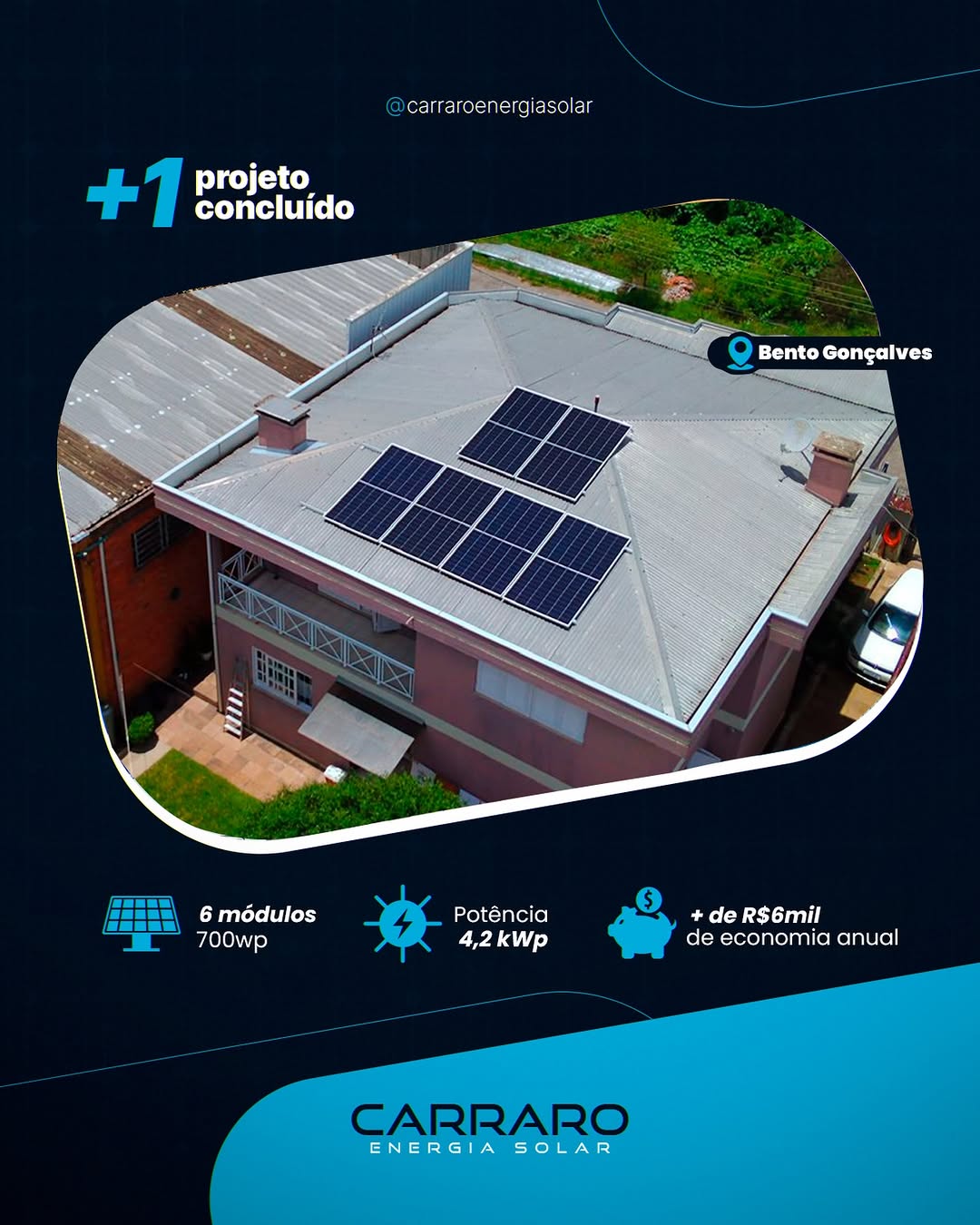 Instalação solar