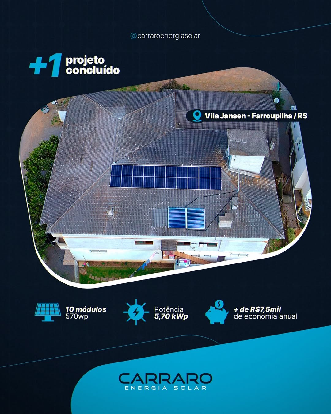 Instalação solar